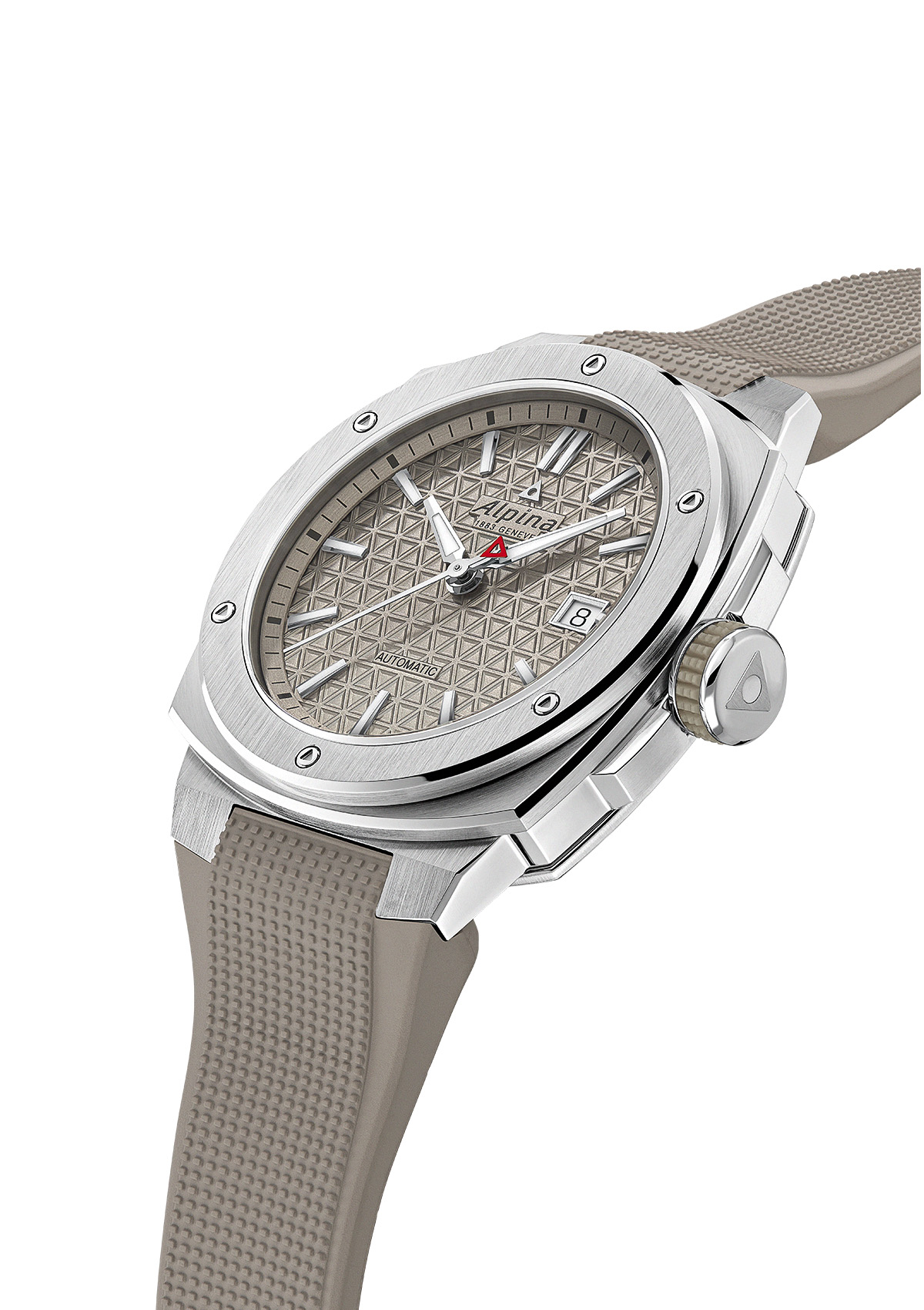 Alpina  Мужские швейцарские часы, автоматический механизм, сталь