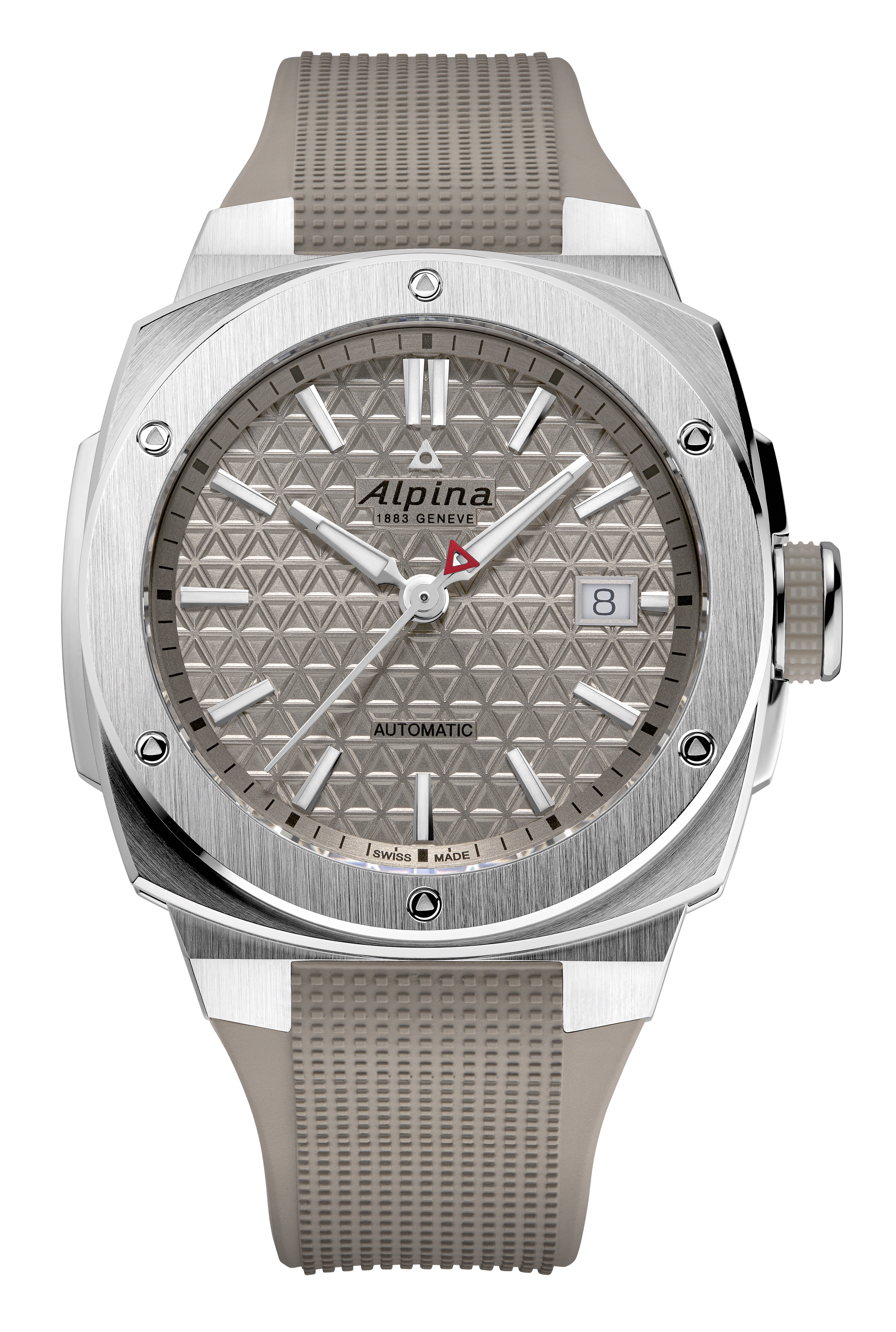 Alpina  Мужские швейцарские часы, автоматический механизм, сталь