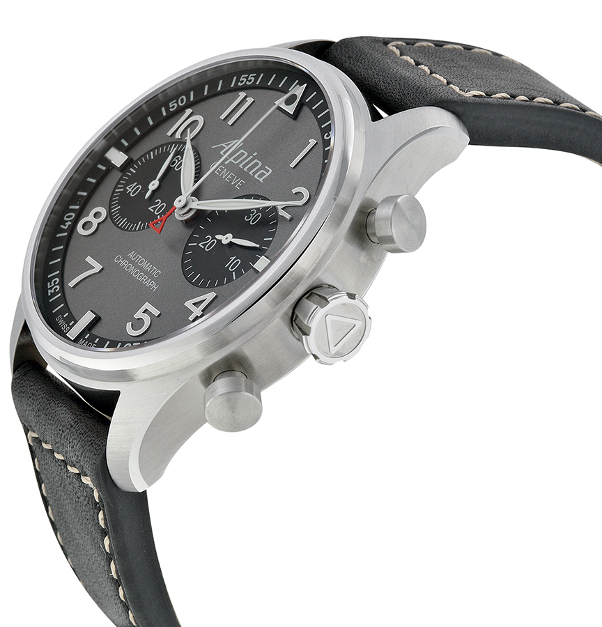 AL STARTIMER Мужские швейцарские часы, автоматический механизм, сталь, 44 мм