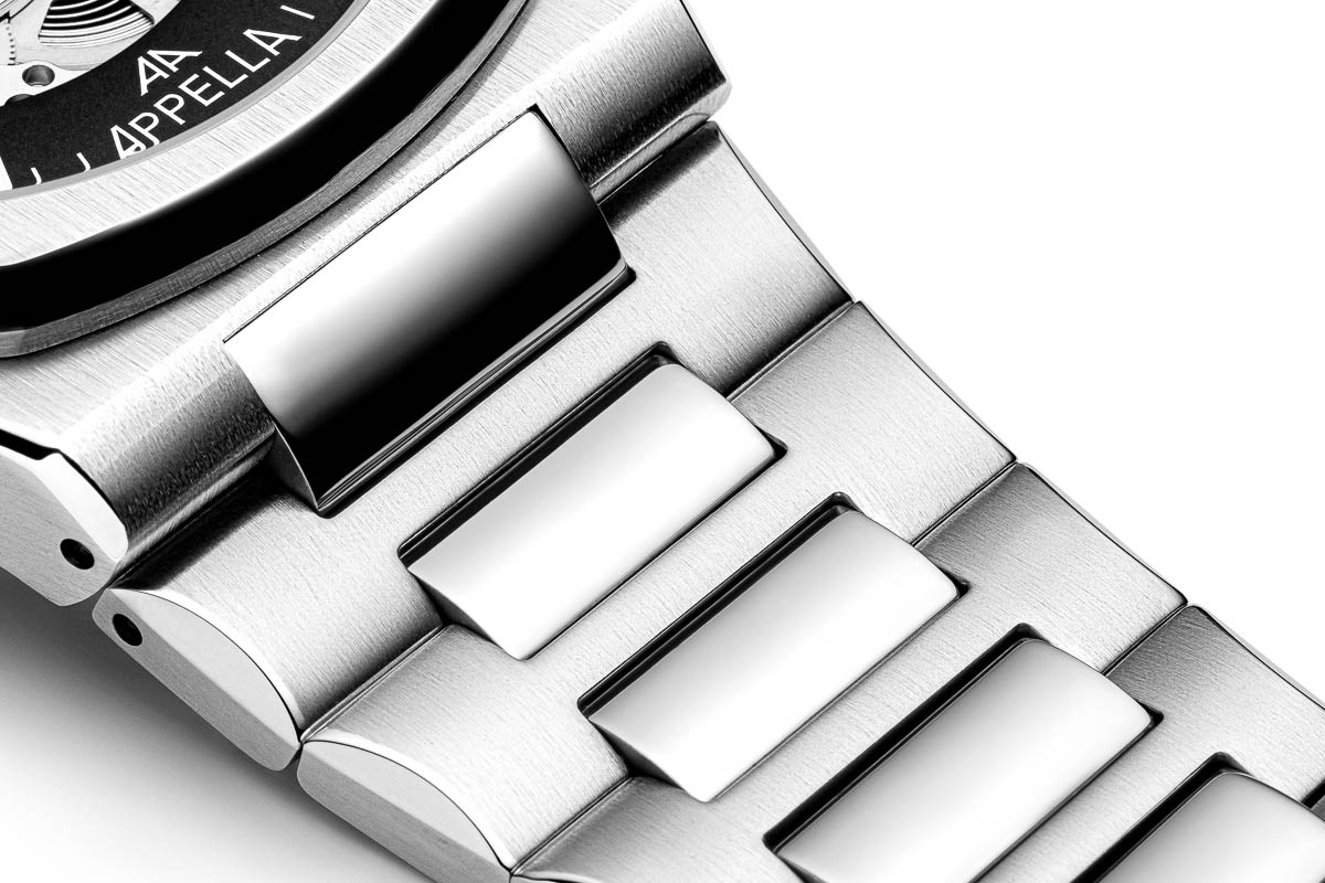 APPELLA  Мужские швейцарские часы, автоматический механизм, сталь, 42,5 мм