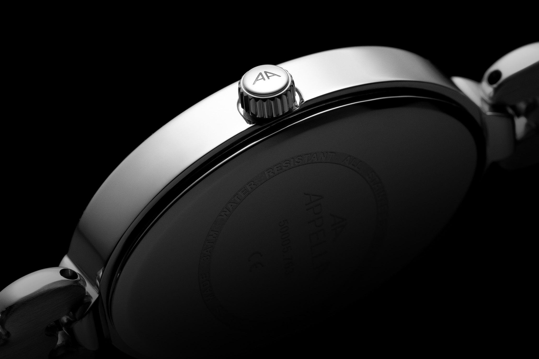 APPELLA   швейцарские часы, кварцевый механизм, сталь, 21 х 31 мм