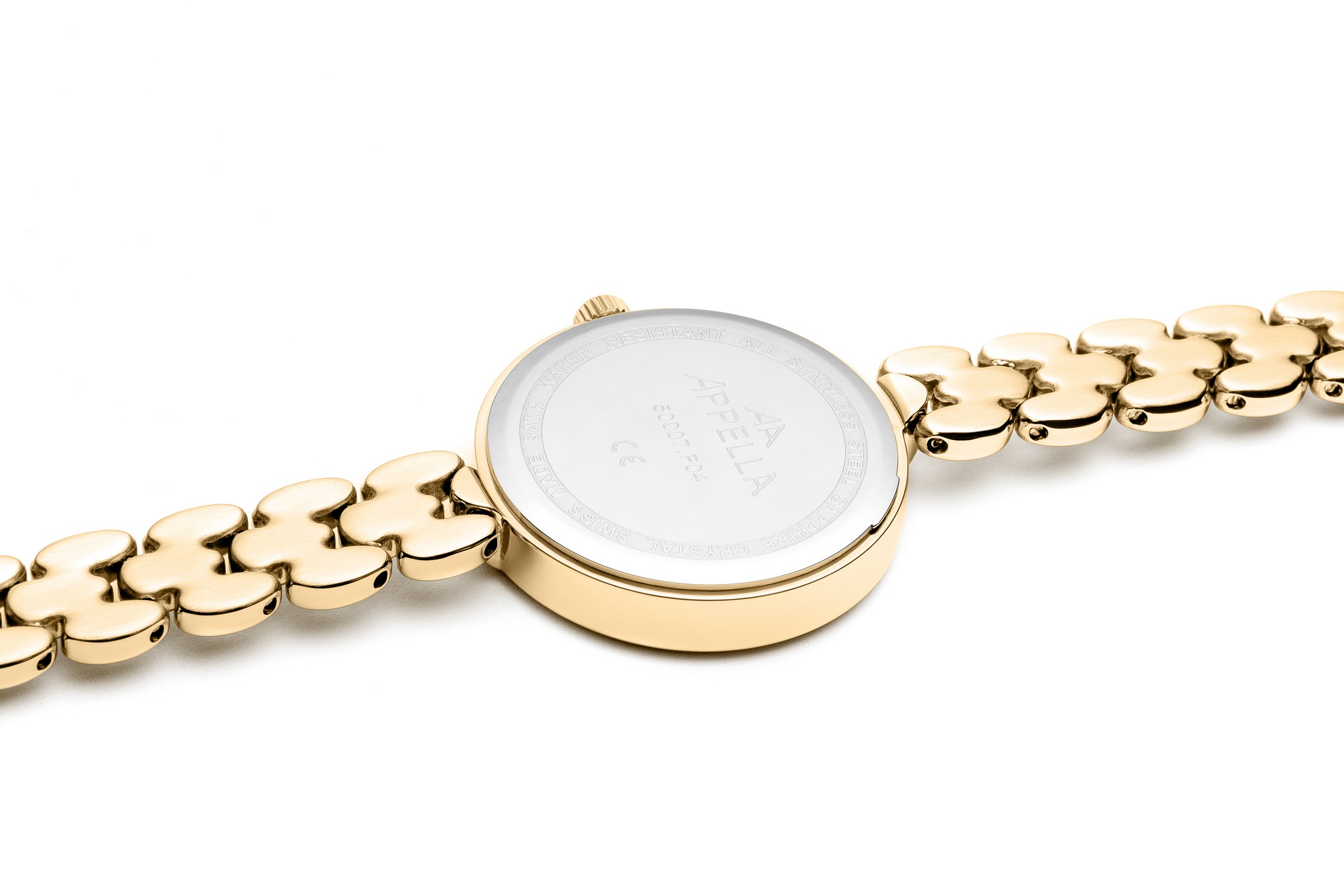 APPELLA   швейцарские часы, кварцевый механизм, сталь с покрытием, 28 мм