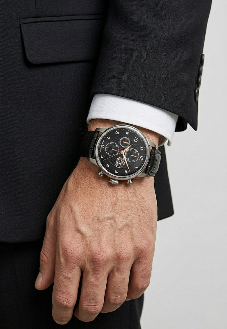 APPELLA  Мужские швейцарские часы, автоматический механизм, сталь, 42,5 мм