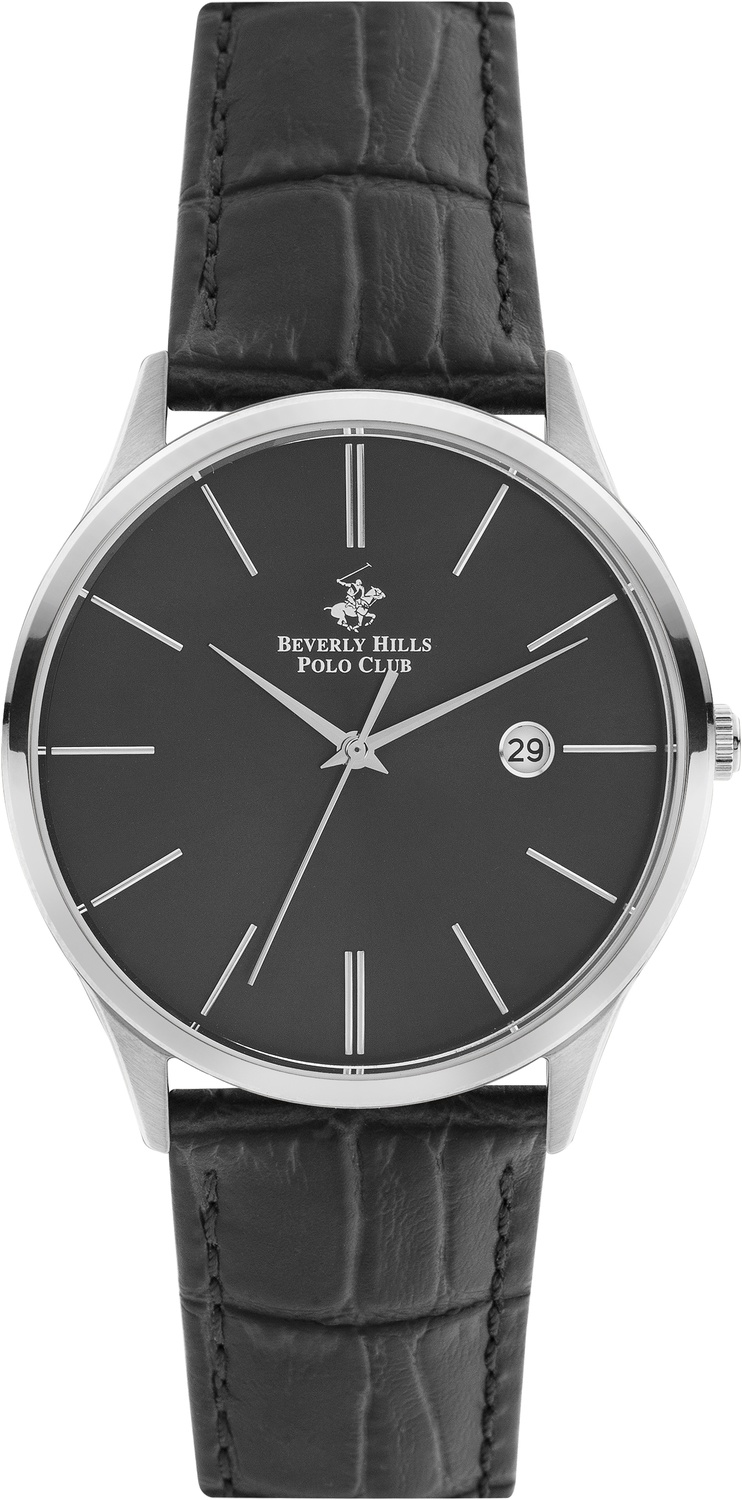 Часы BEVERLY HILLS POLO CLUB  BP3045X.351 Мужские часы, кварцевый механизм, сталь, 42 мм