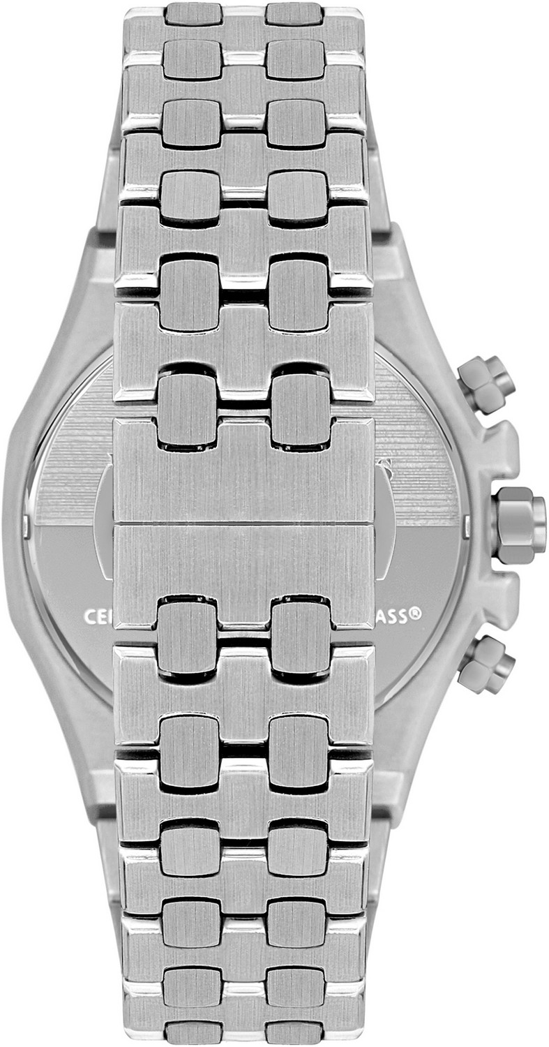 BEVERLY HILLS POLO CLUB  Мужские часы, кварцевый механизм, сталь, 42 мм