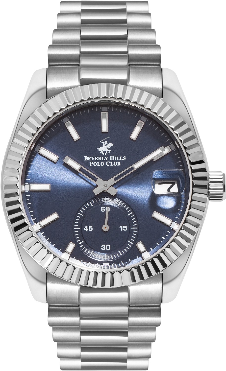 Часы BEVERLY HILLS POLO CLUB  BP3056X.390 Мужские часы, кварцевый механизм, сталь, 41 мм