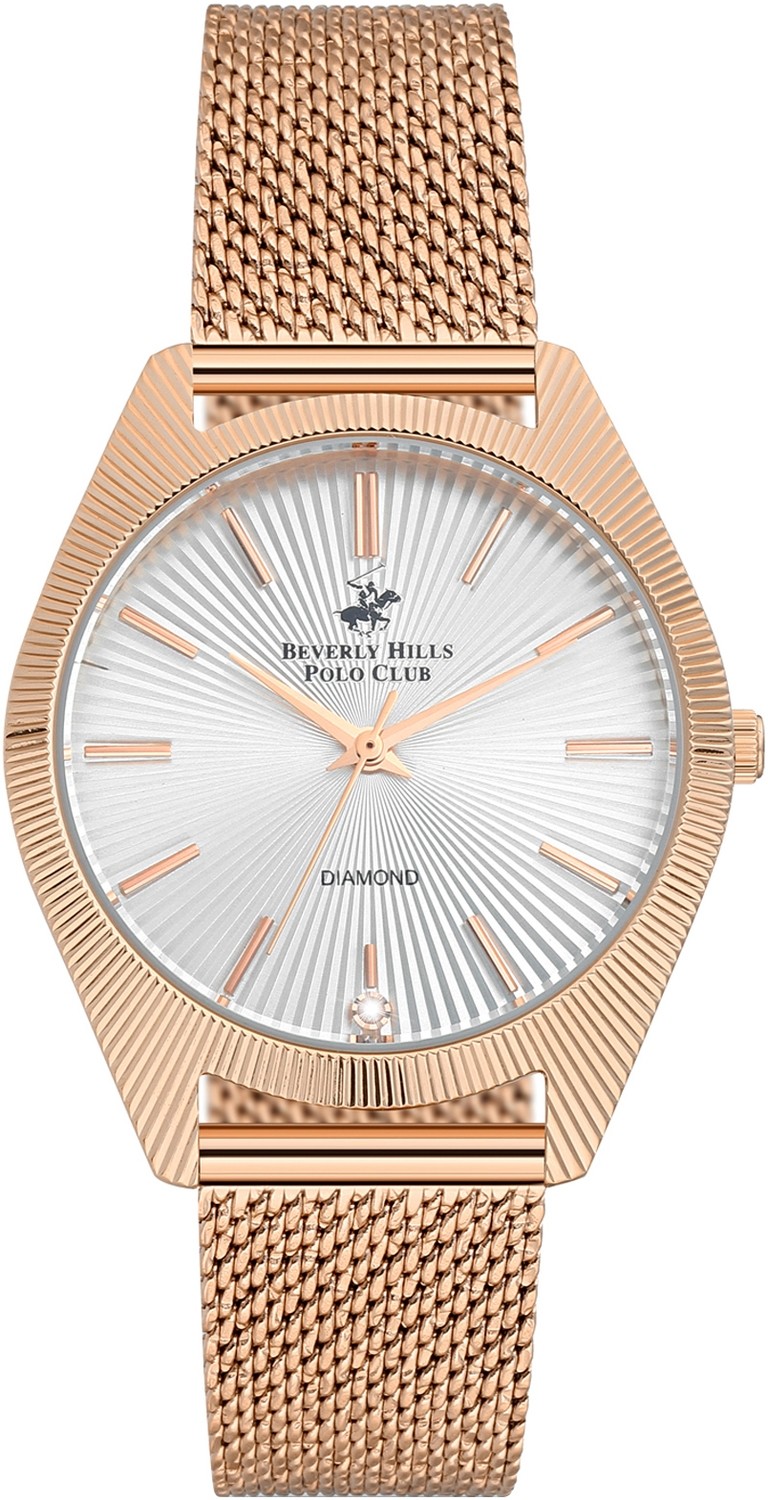 Часы BEVERLY HILLS POLO CLUB  BP3091X.430 Женские часы, кварцевый механизм, сталь с покрытием, 34 мм
