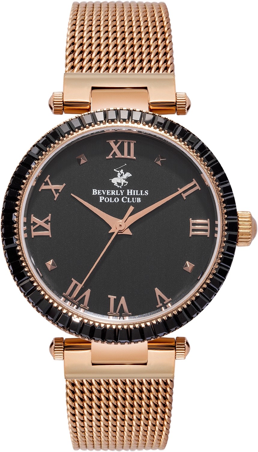 Часы BEVERLY HILLS POLO CLUB  BP3105X.850 Женские часы, кварцевый механизм, сталь с покрытием, 33 мм