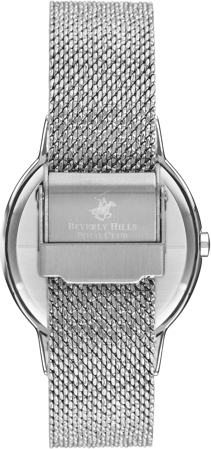 BEVERLY HILLS POLO CLUB  Женские часы, кварцевый механизм, сталь, 36 мм