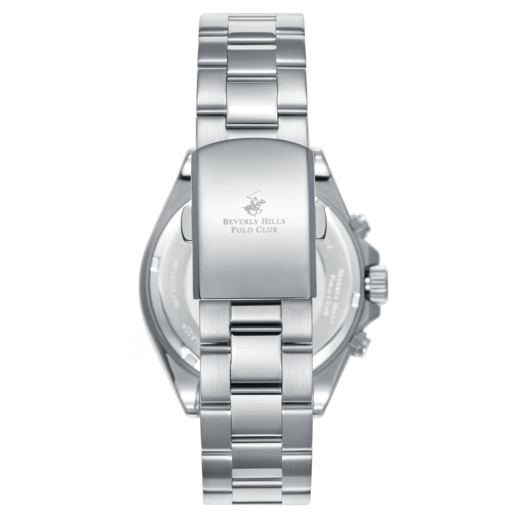 BEVERLY HILLS POLO CLUB  Мужские часы, кварцевый механизм, сталь с покрытием, 42 мм