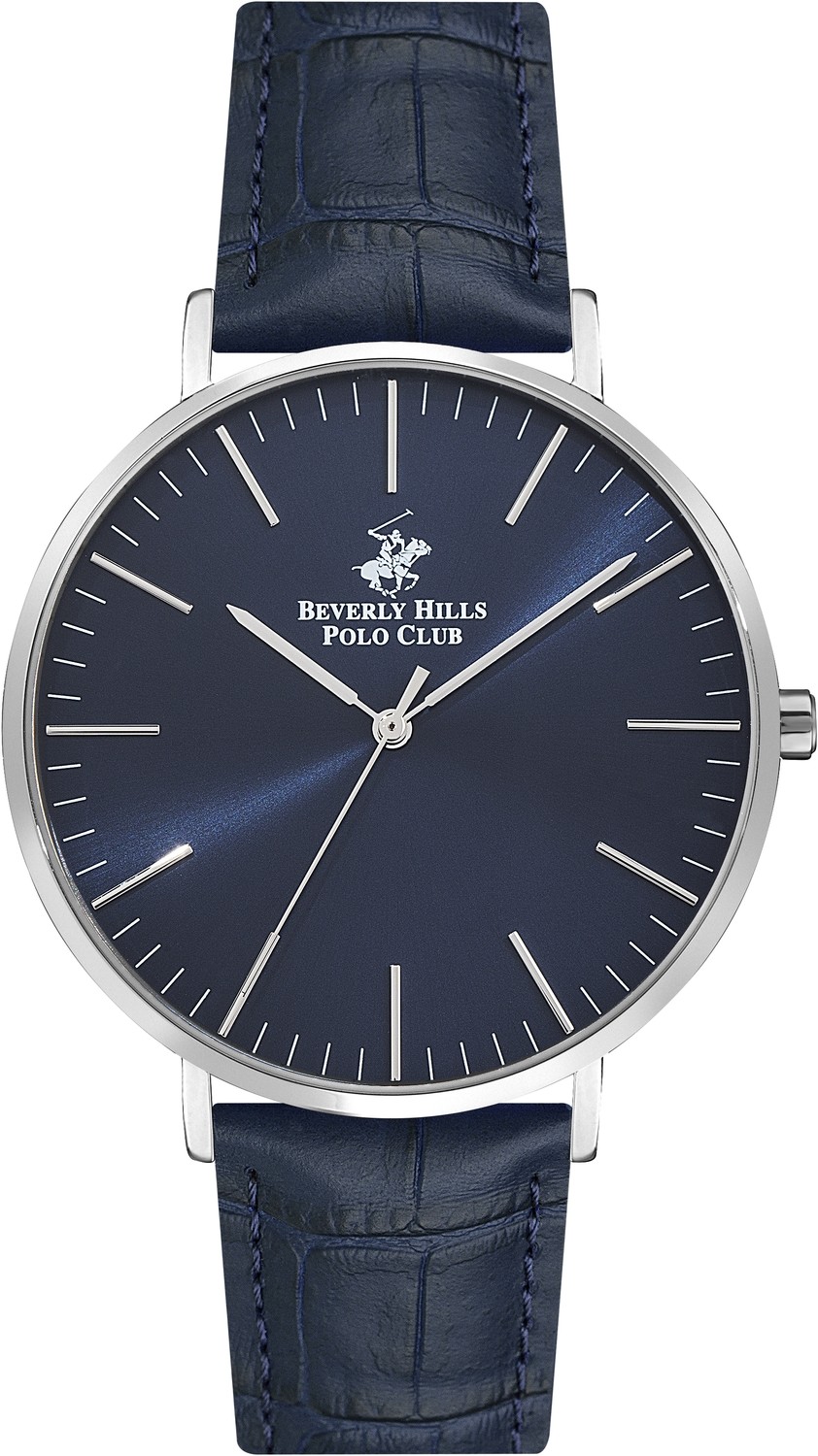 Часы BEVERLY HILLS POLO CLUB  BP3129X.399 Мужские часы, кварцевый механизм, сталь, 42 мм