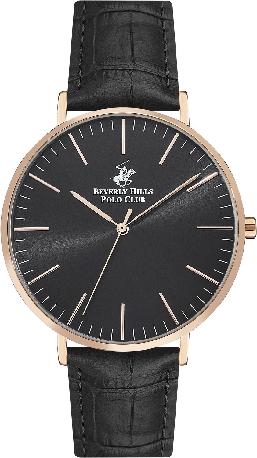 Часы BEVERLY HILLS POLO CLUB  BP3129X.451 Мужские часы, кварцевый механизм, сталь с покрытием, 42 мм