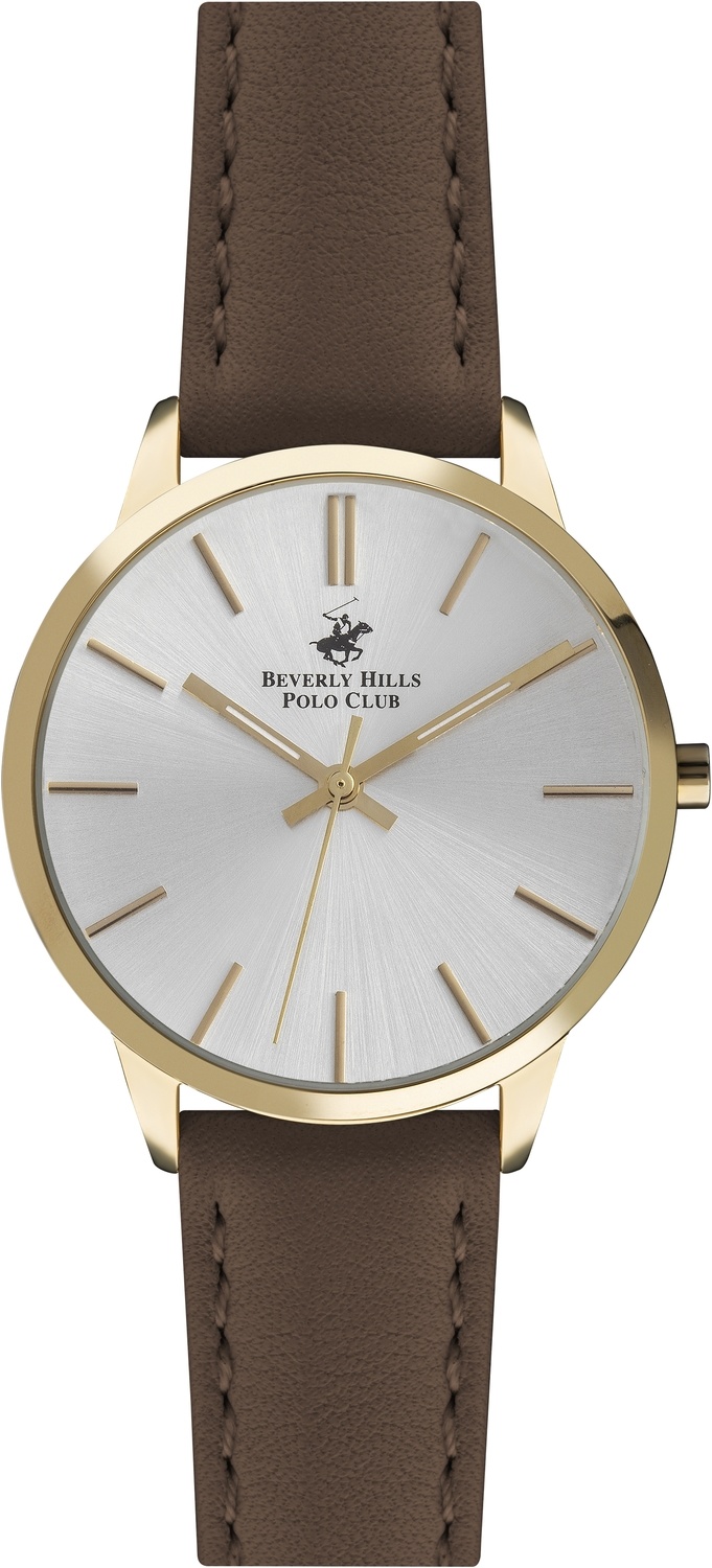 BEVERLY HILLS POLO CLUB  Женские часы, кварцевый механизм, суперметалл с покрытием, 35 мм