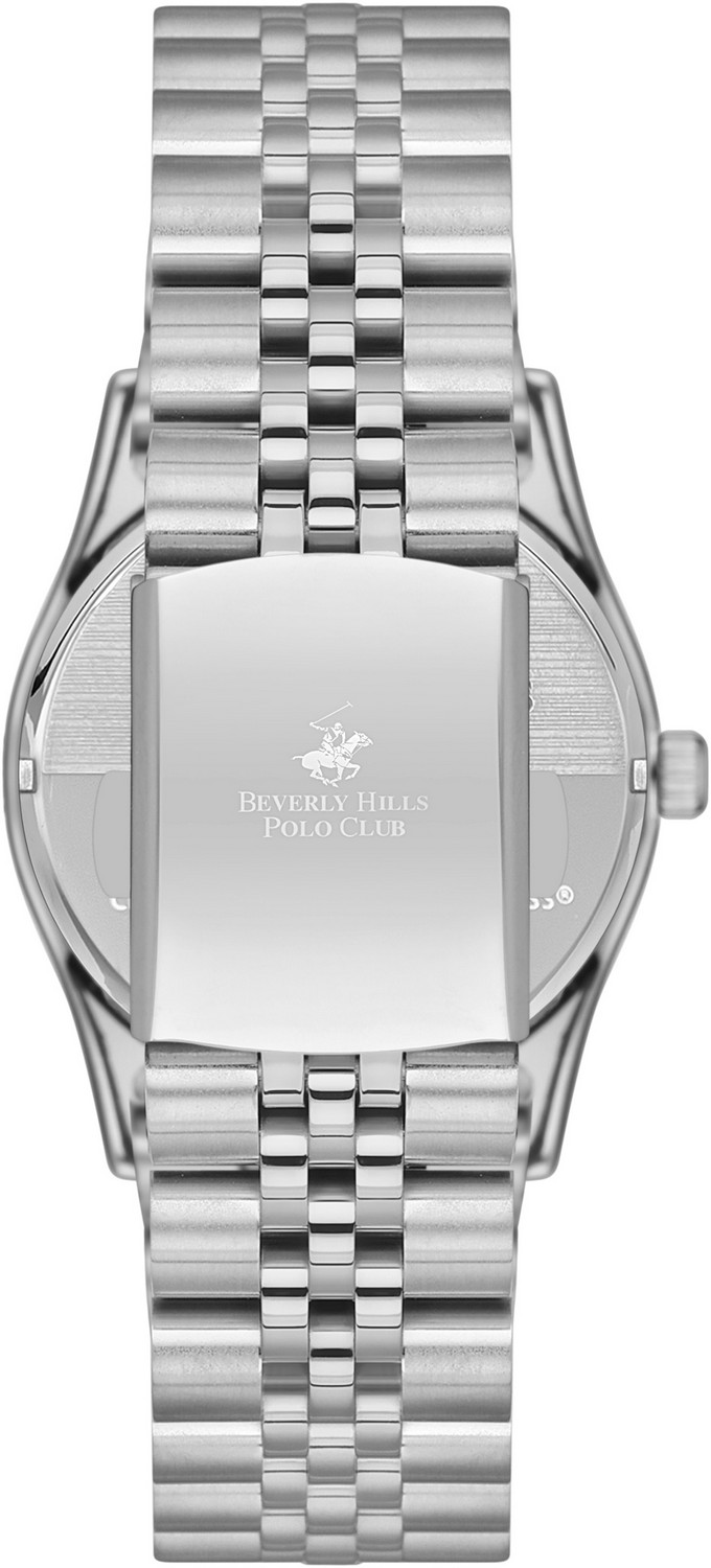 BEVERLY HILLS POLO CLUB  Женские часы, кварцевый механизм, суперметалл, 34 мм