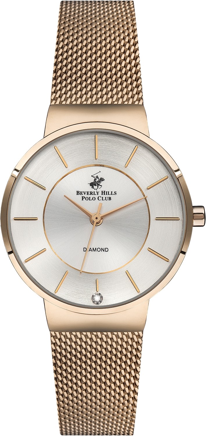 Часы BEVERLY HILLS POLO CLUB  BP3186X.430 Женские часы, кварцевый механизм, сталь с покрытием, 32 мм