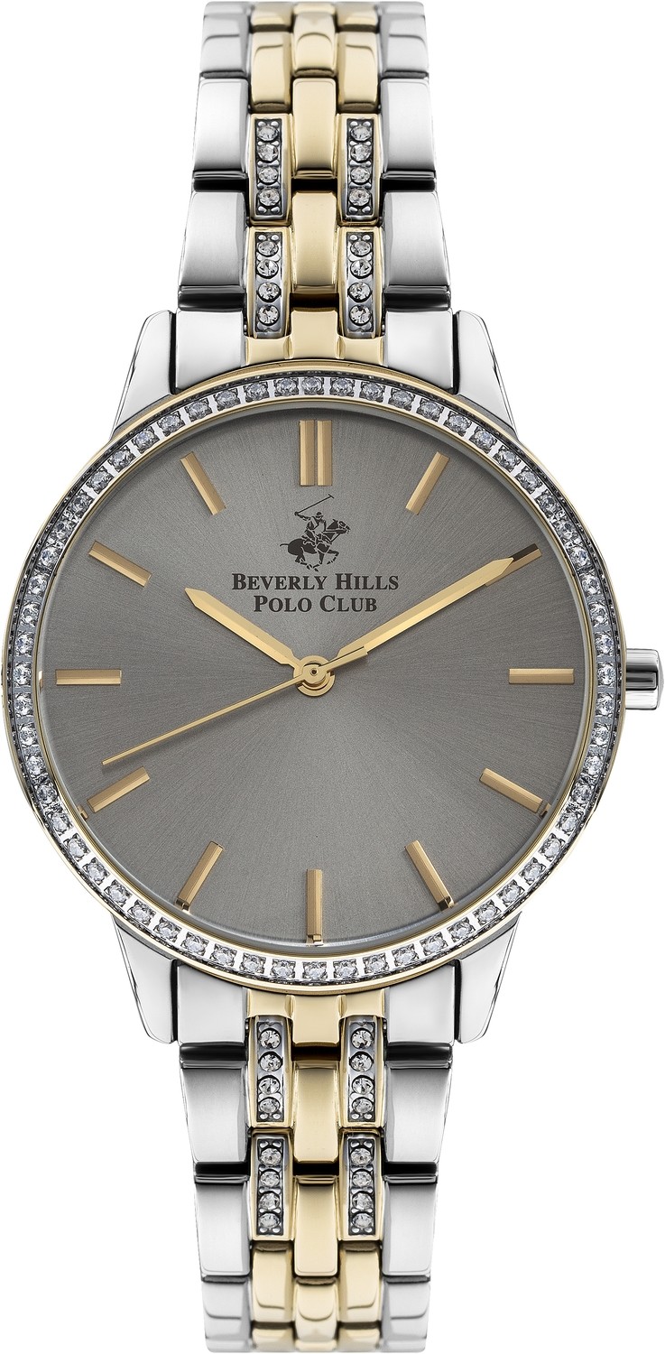 Часы BEVERLY HILLS POLO CLUB  BP3191C.230 Женские часы, кварцевый механизм, суперметалл с покрытием, 35 мм
