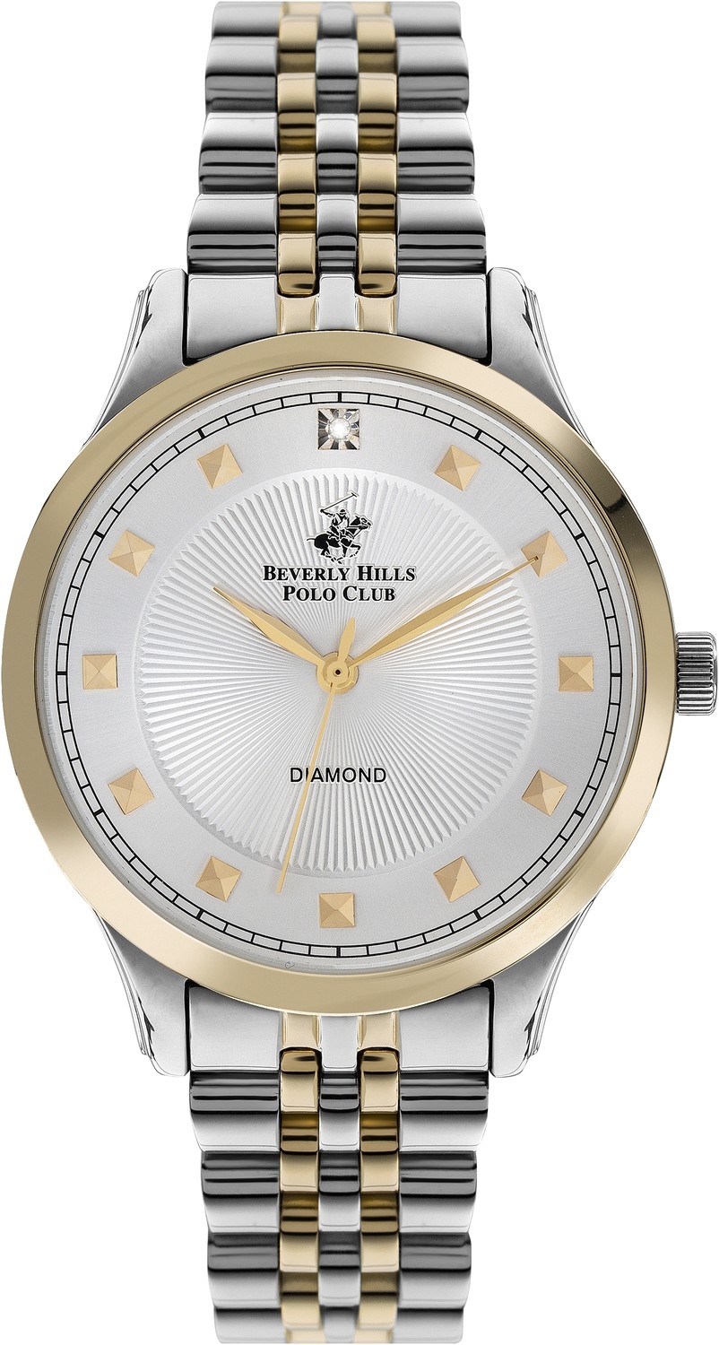 Часы BEVERLY HILLS POLO CLUB  BP3196C.230 Женские часы, кварцевый механизм, суперметалл с покрытием, 36 мм