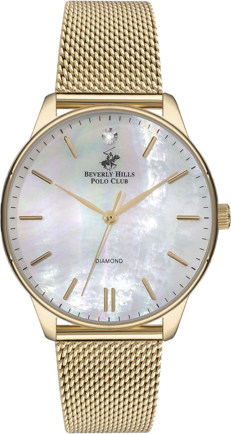Часы BEVERLY HILLS POLO CLUB  BP3231X.120 Женские часы, кварцевый механизм, сталь с покрытием, 34 мм