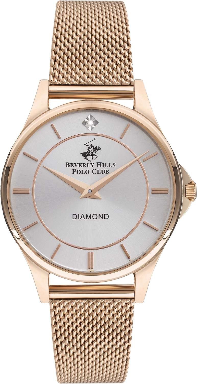 Часы BEVERLY HILLS POLO CLUB  BP3242X.430 Женские часы, кварцевый механизм, сталь с покрытием, 34 мм