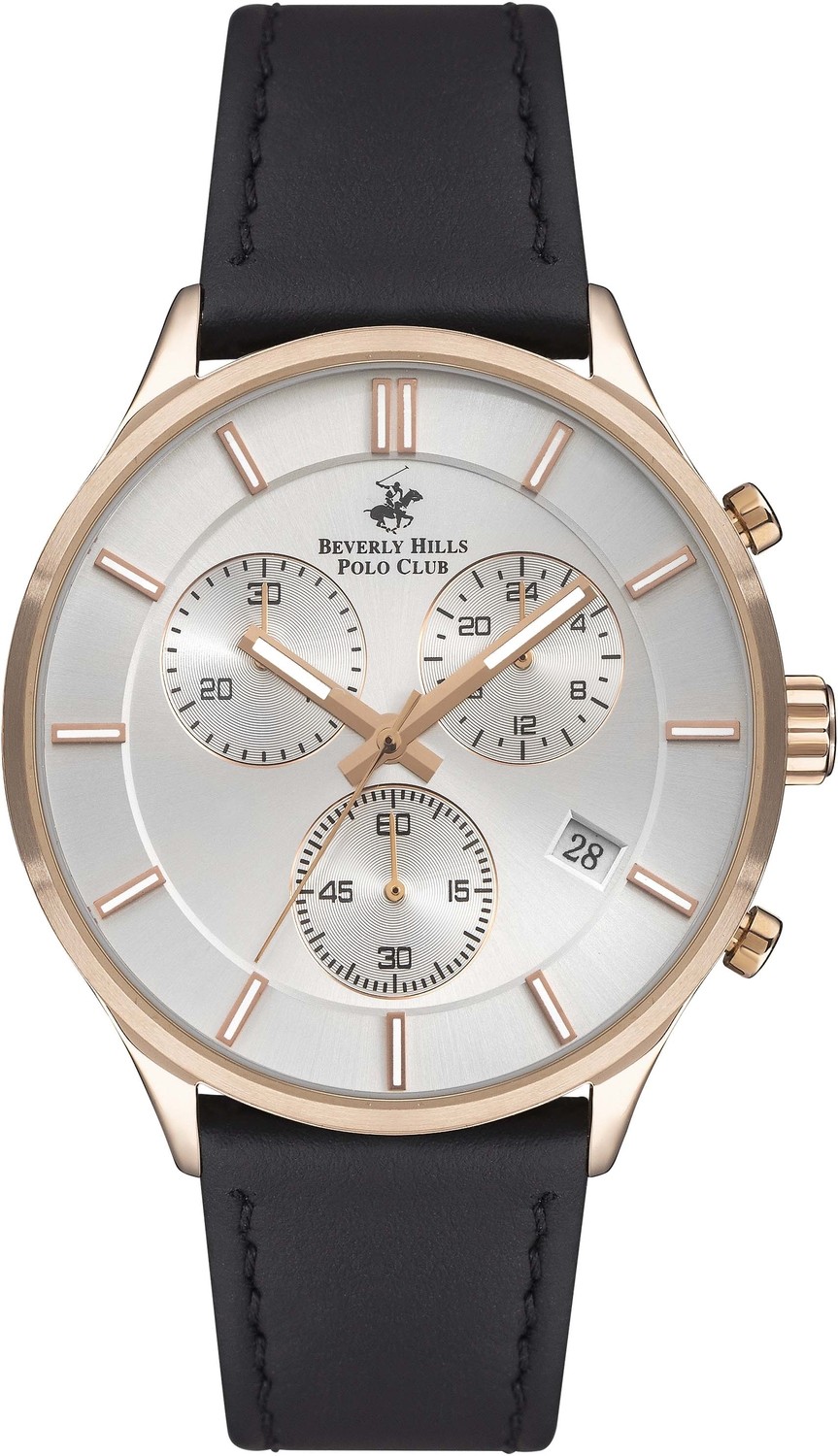 Часы BEVERLY HILLS POLO CLUB  BP3280X.431 Мужские часы, кварцевый механизм, сталь с покрытием, 44 мм