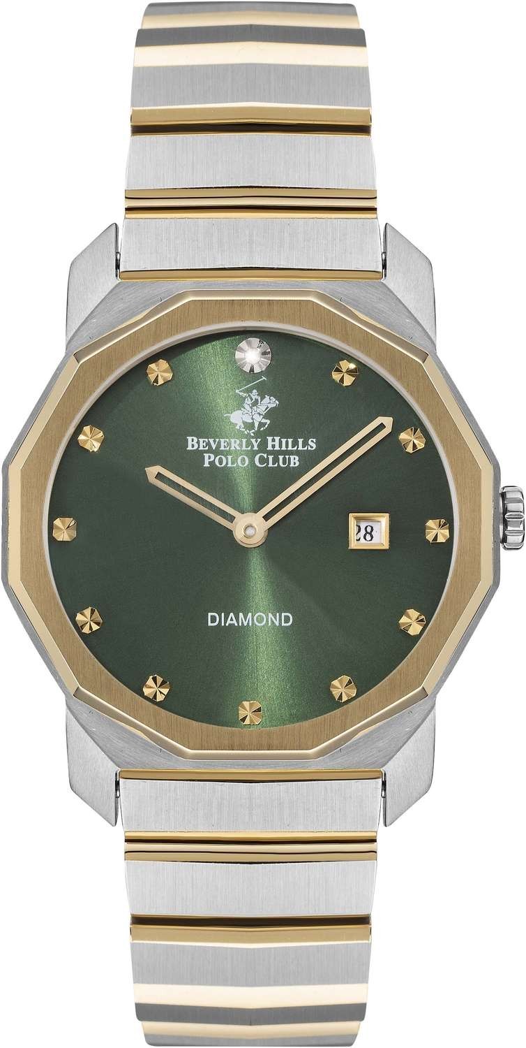 Часы BEVERLY HILLS POLO CLUB  BP3284X.270 Женские часы, кварцевый механизм, сталь с покрытием, 34 мм