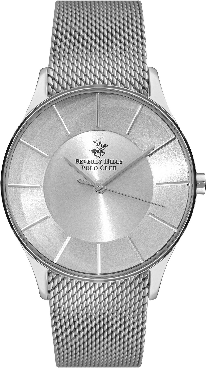 BEVERLY HILLS POLO CLUB  Женские часы, кварцевый механизм, сталь, 35 мм