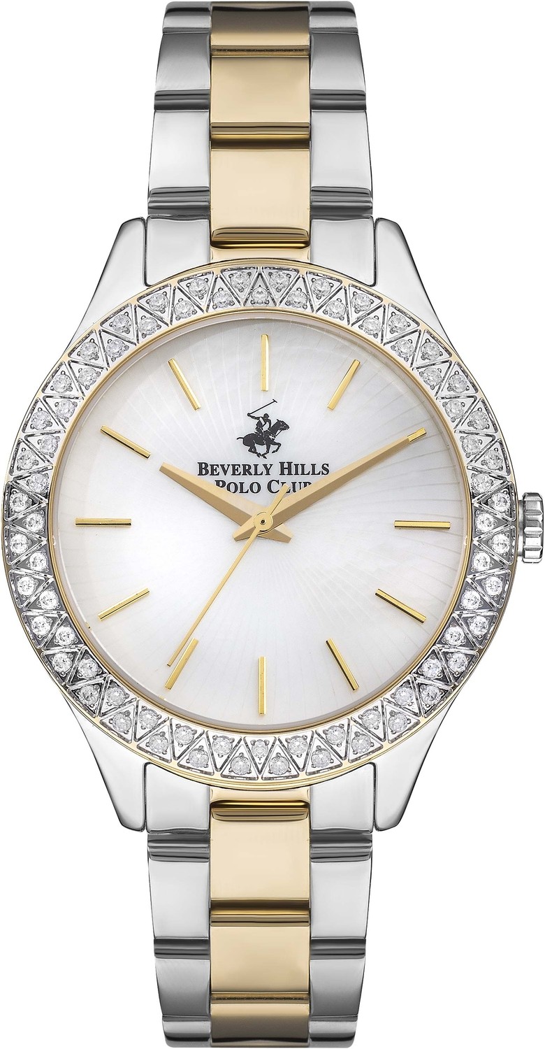 Часы BEVERLY HILLS POLO CLUB  BP3291C.220 Женские часы, кварцевый механизм, сталь с покрытием, 36 мм