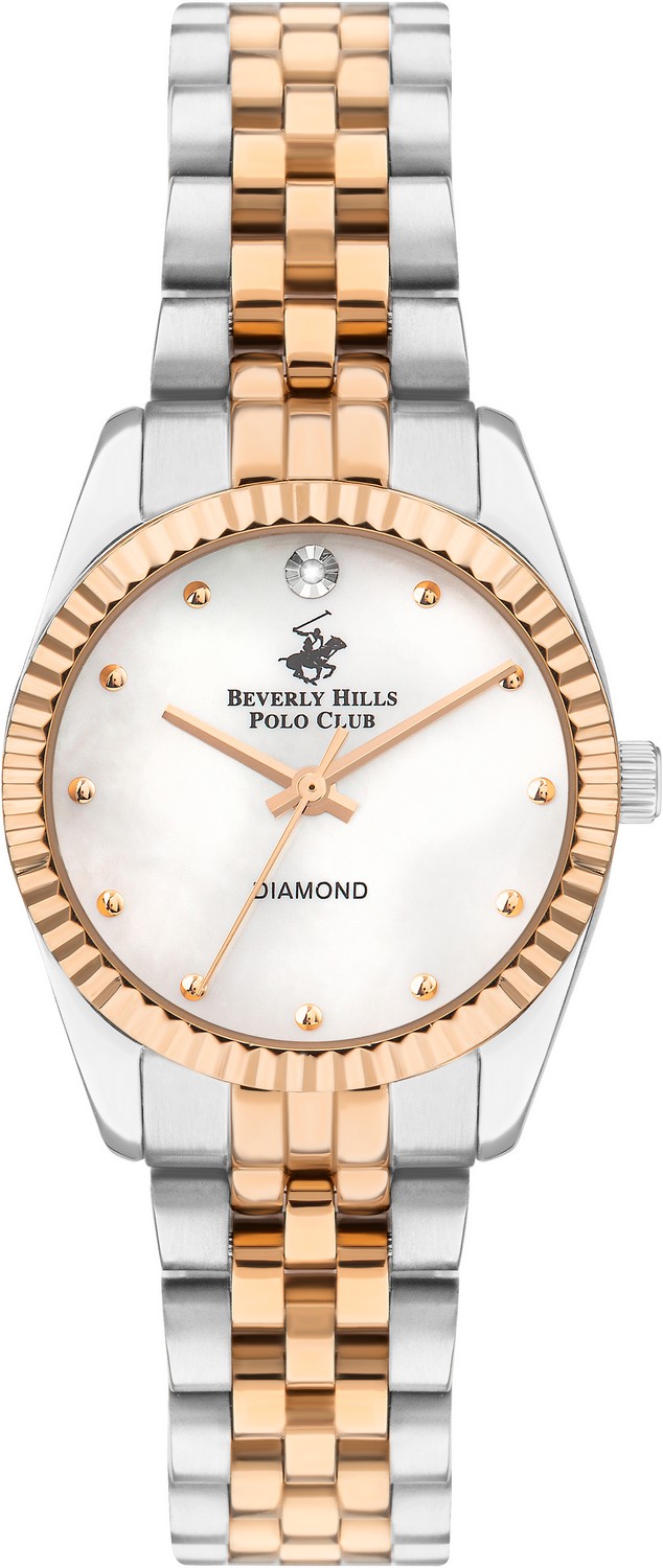 Часы BEVERLY HILLS POLO CLUB  BP3295X.520 Женские часы, кварцевый механизм, сталь с покрытием, 30 мм
