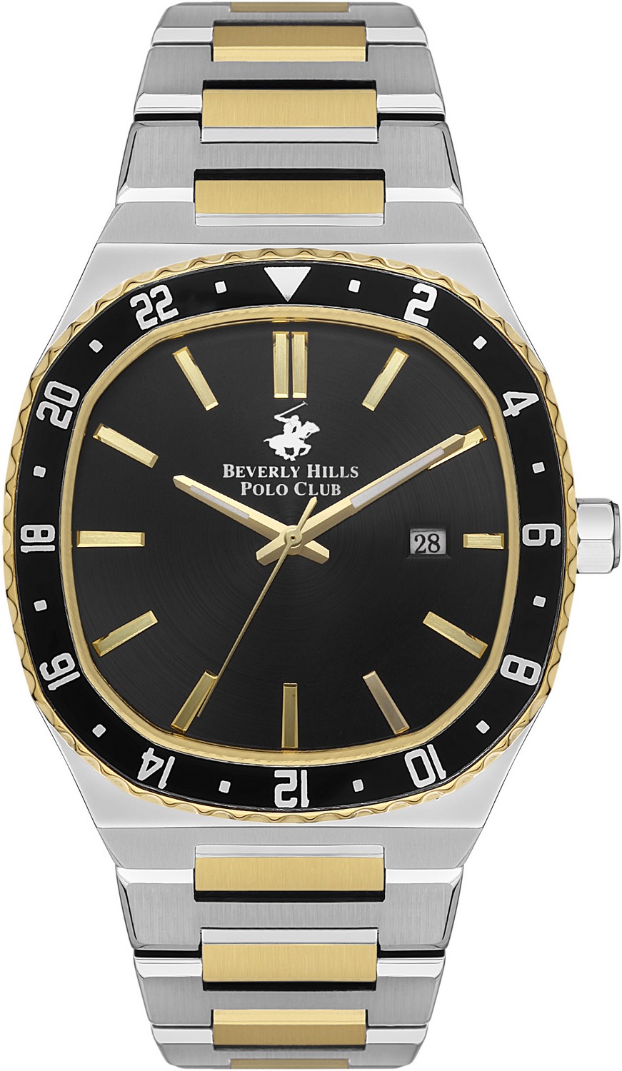 Часы BEVERLY HILLS POLO CLUB  BP3296X.250 Мужские часы, кварцевый механизм, сталь с покрытием, 43 мм