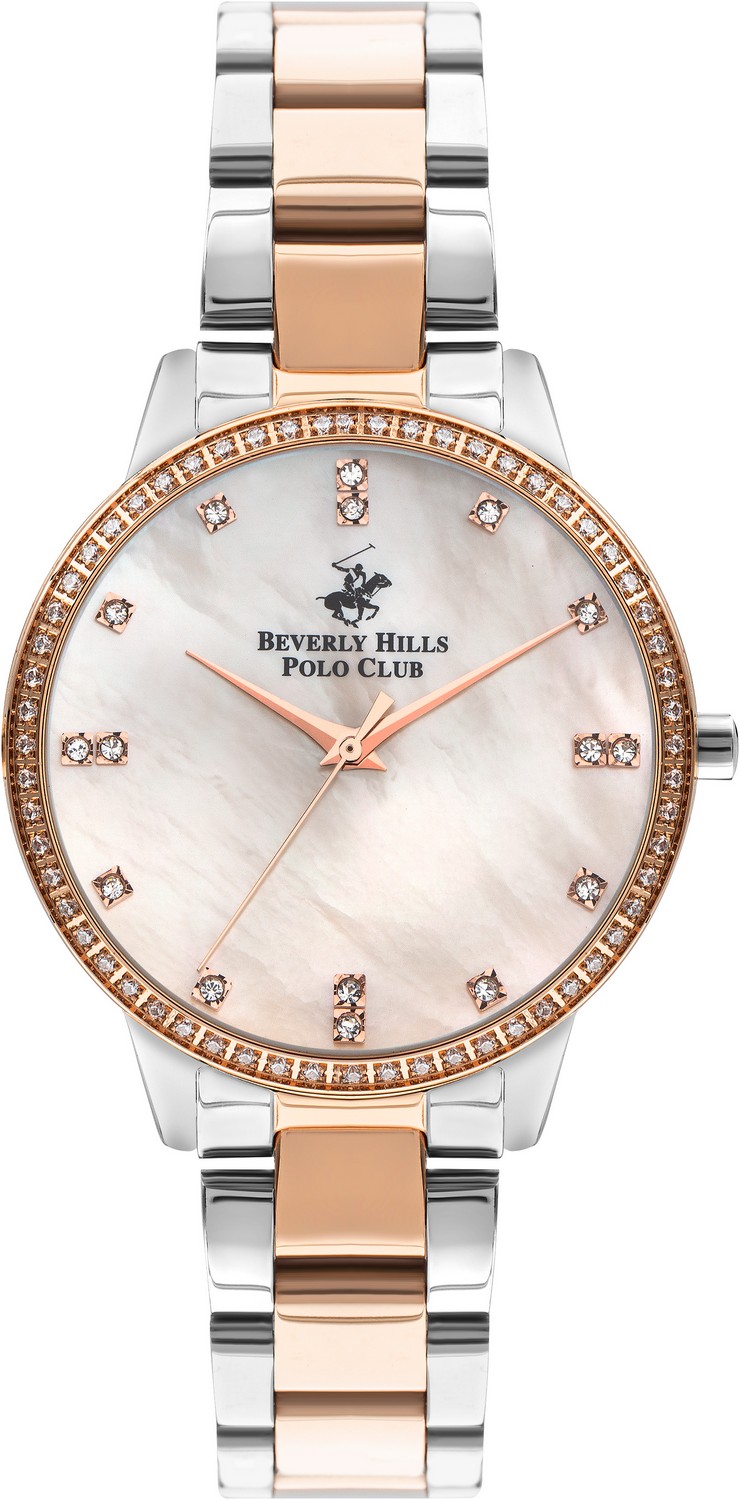 Часы BEVERLY HILLS POLO CLUB  BP3297C.510 Женские часы, кварцевый механизм, суперметалл с покрытием, 35 мм