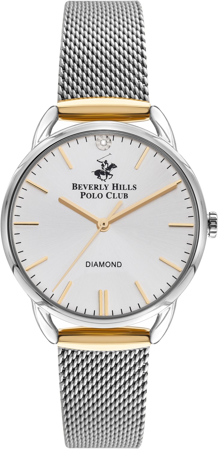 Часы BEVERLY HILLS POLO CLUB  BP3299C.230 Женские часы, кварцевый механизм, суперметалл с покрытием, 35 мм