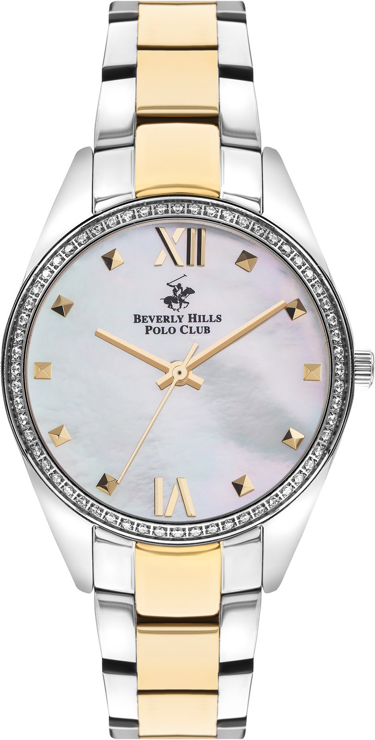 Часы BEVERLY HILLS POLO CLUB  BP3300X.120 Женские часы, кварцевый механизм, сталь с покрытием, 33 мм