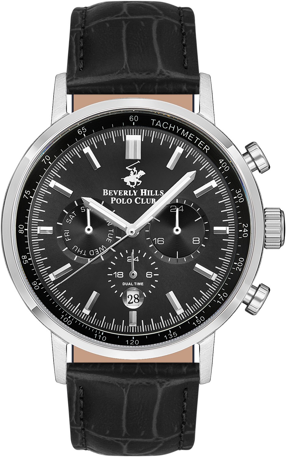Часы BEVERLY HILLS POLO CLUB  BP3303X.351 Мужские часы, кварцевый механизм, сталь, 43,5 мм