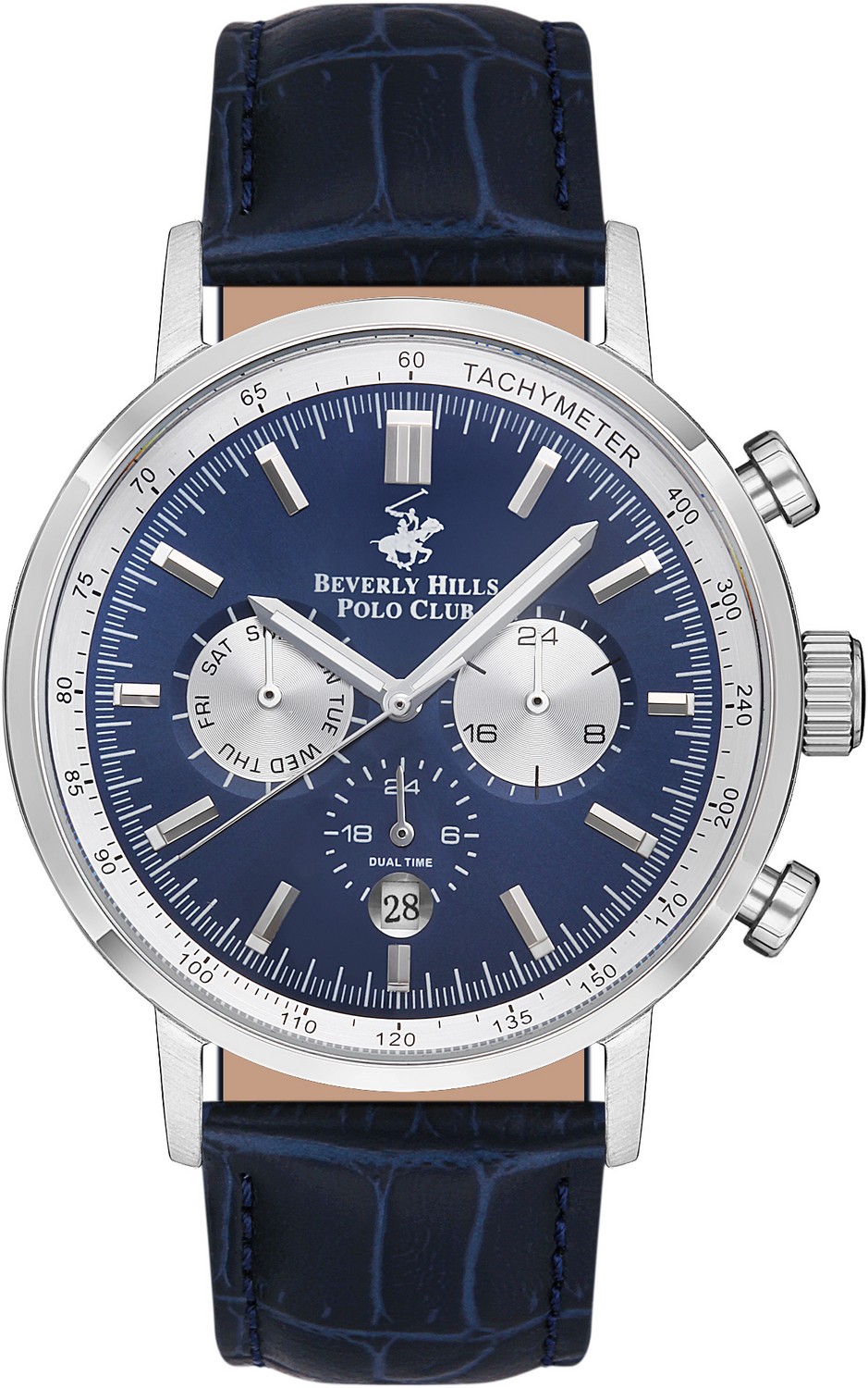 Часы BEVERLY HILLS POLO CLUB  BP3303X.399 Мужские часы, кварцевый механизм, сталь, 43,5 мм