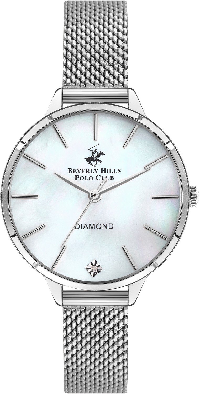 Часы BEVERLY HILLS POLO CLUB  BP3305X.320 Женские часы, кварцевый механизм, сталь, 35 мм