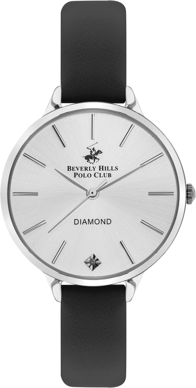 BEVERLY HILLS POLO CLUB  Женские часы, кварцевый механизм, сталь, 35 мм