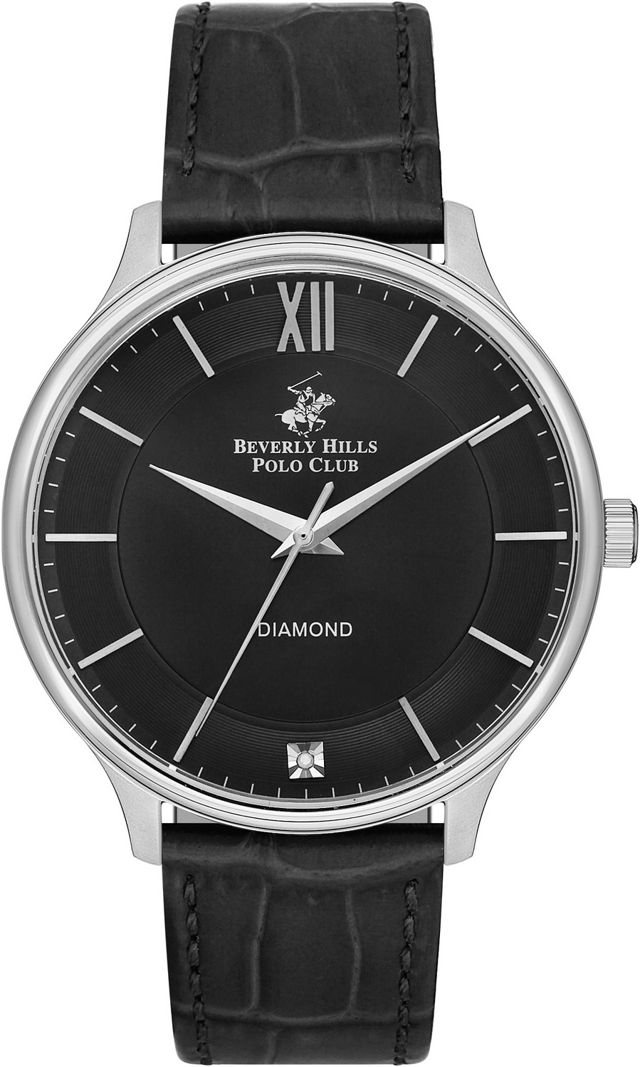 Часы BEVERLY HILLS POLO CLUB  BP3308X.351 Мужские часы, кварцевый механизм, сталь, 43 мм