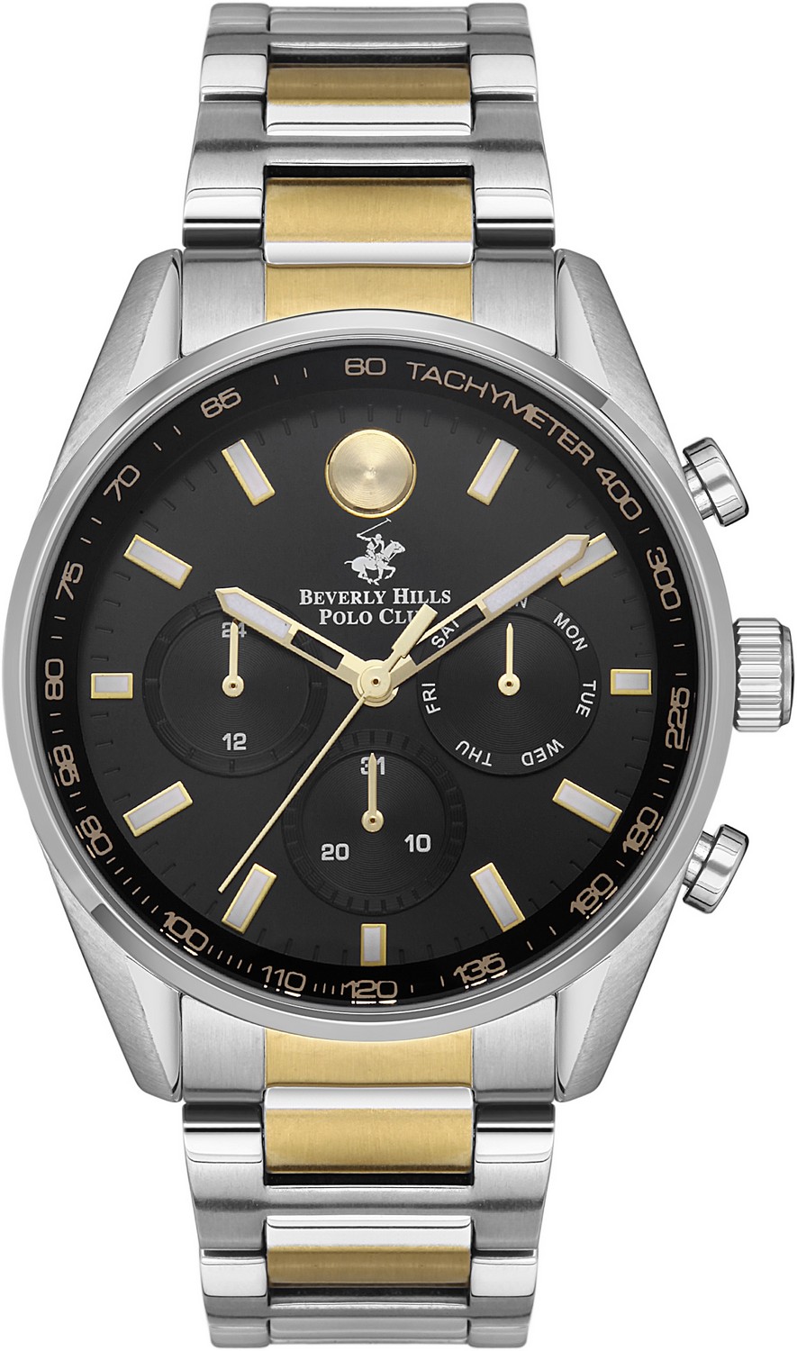 Часы BEVERLY HILLS POLO CLUB  BP3311X.350 Мужские часы, кварцевый механизм, сталь, 44 мм