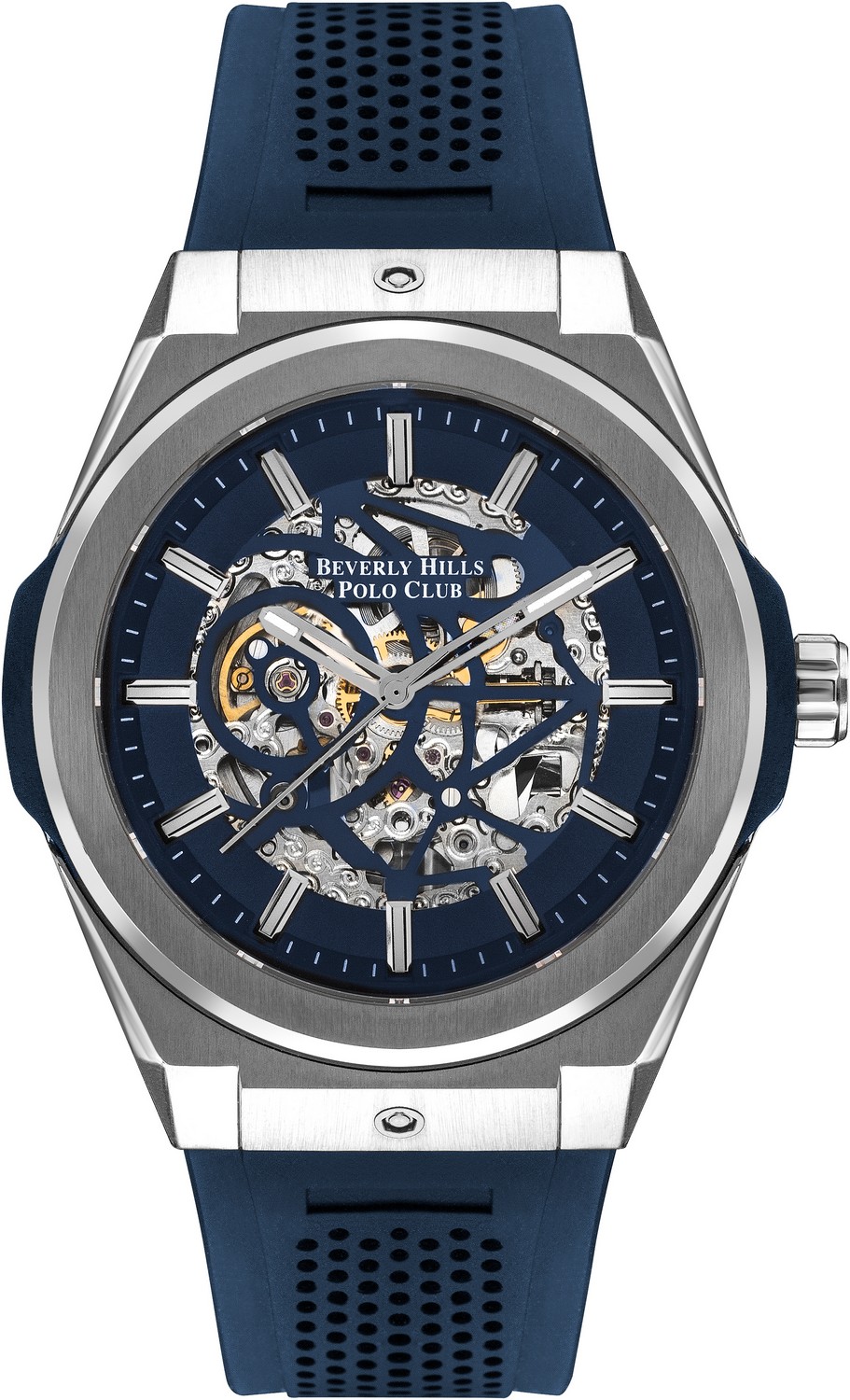 Часы BEVERLY HILLS POLO CLUB  BP3315X.399 Мужские часы, автоматический механизм, сталь, 46 мм
