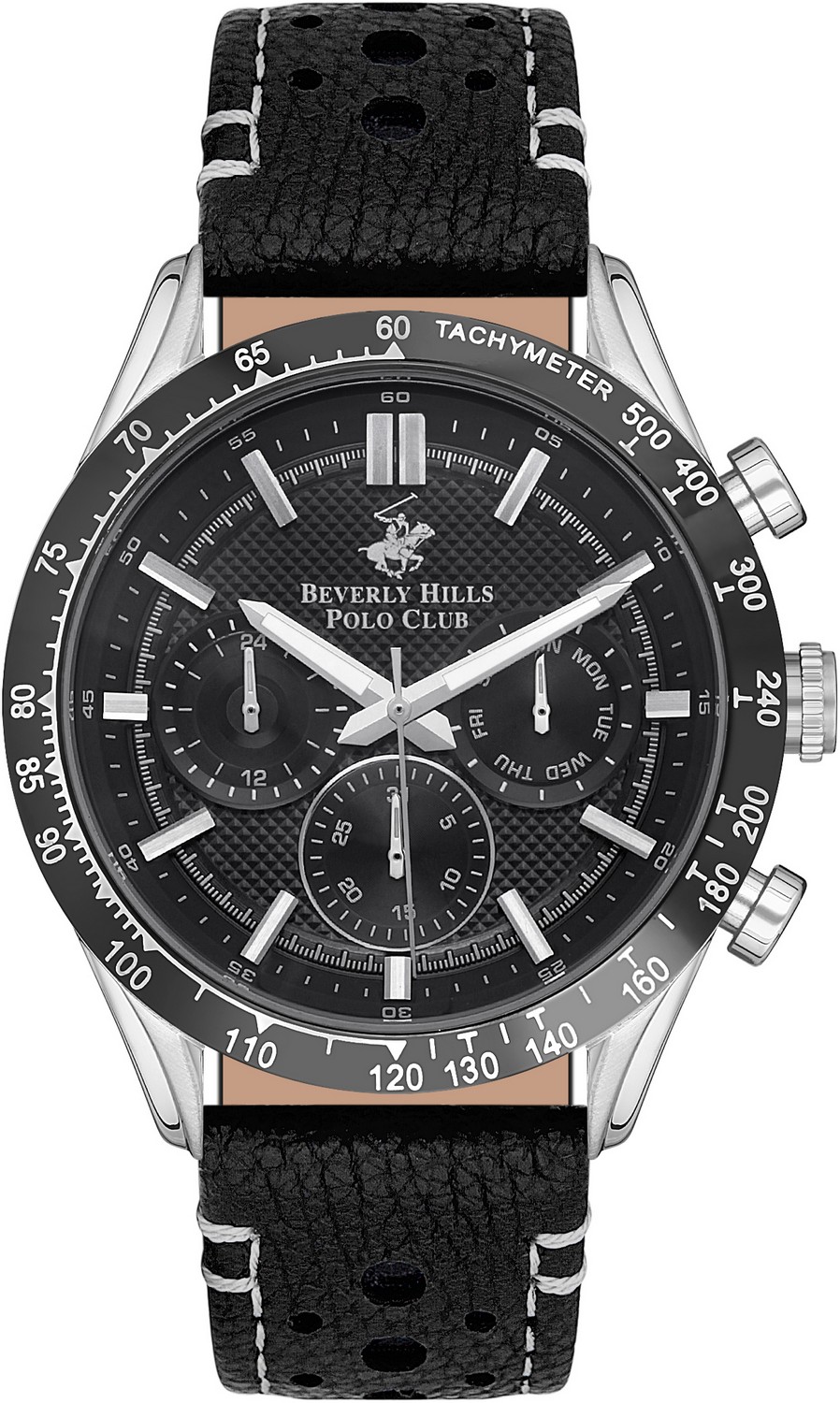 Часы BEVERLY HILLS POLO CLUB  BP3317X.651 Мужские часы, кварцевый механизм, сталь с покрытием, 45 мм
