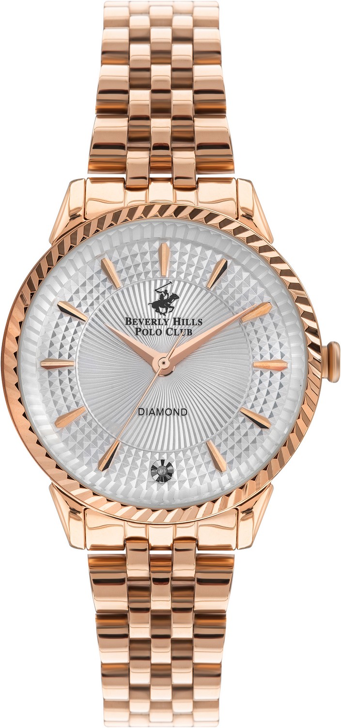 Часы BEVERLY HILLS POLO CLUB  BP3357X.430 Женские часы, кварцевый механизм, сталь с покрытием, 34 мм