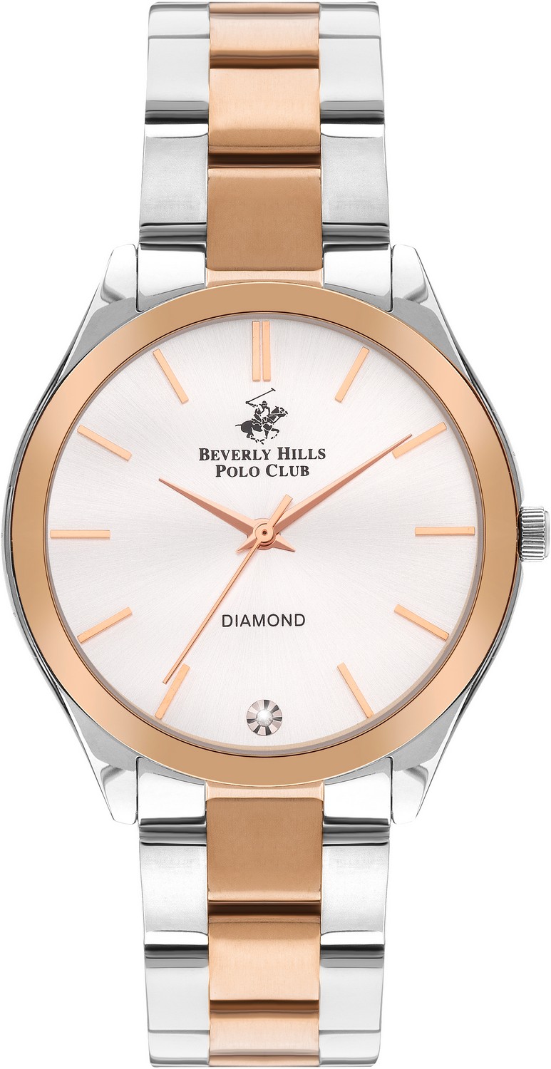 Часы BEVERLY HILLS POLO CLUB  BP3365C.530 Женские часы, кварцевый механизм, суперметалл с покрытием, 37 мм