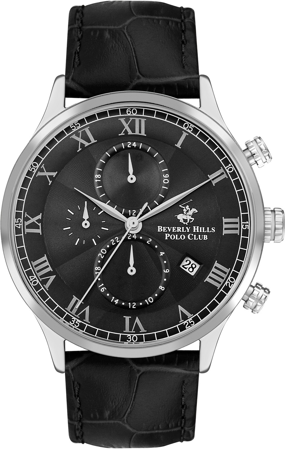 Часы BEVERLY HILLS POLO CLUB  BP3371X.351 Мужские часы, кварцевый механизм, сталь, 44 мм