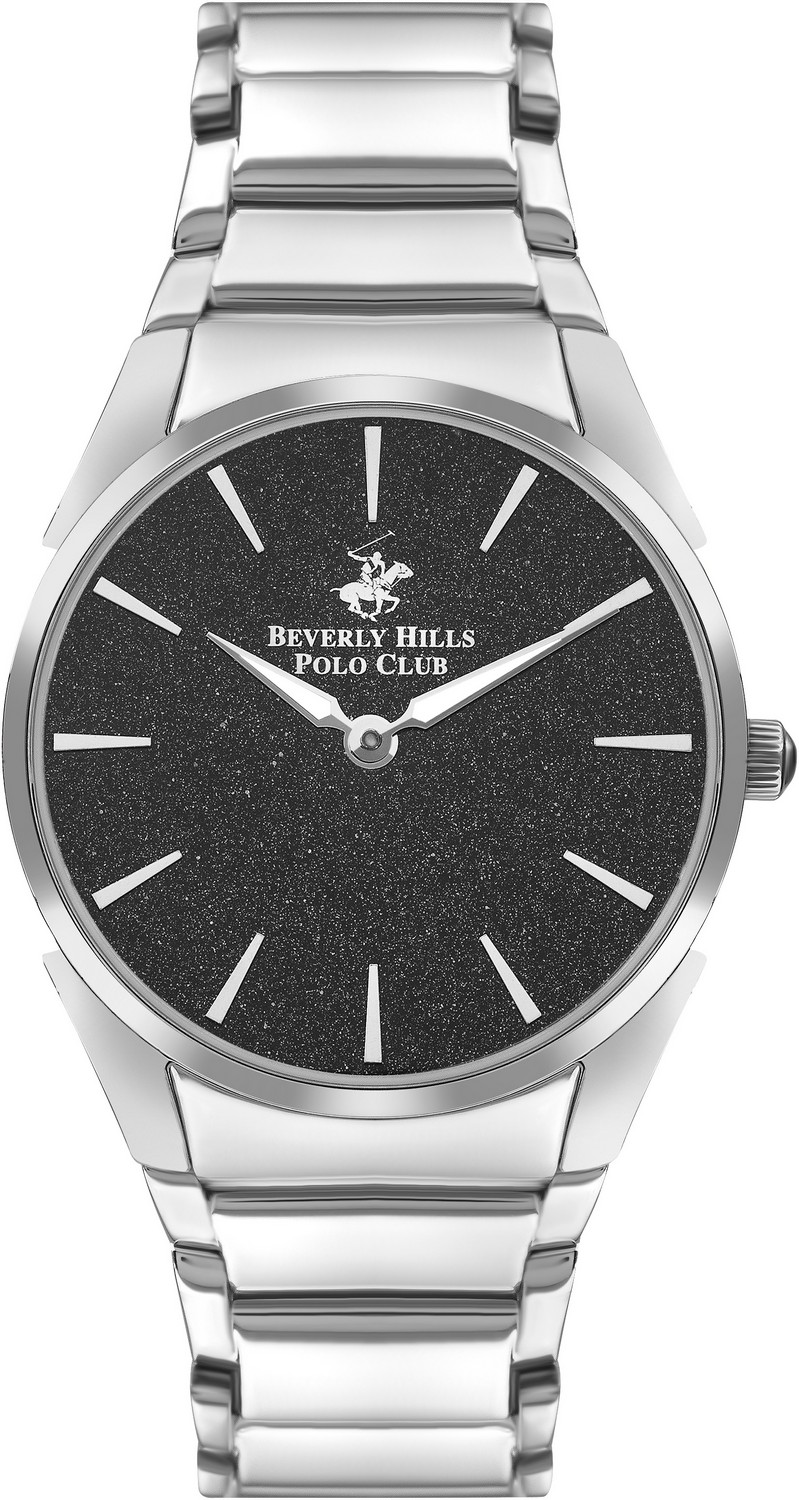 BEVERLY HILLS POLO CLUB  Женские часы, кварцевый механизм, суперметалл, 36 мм