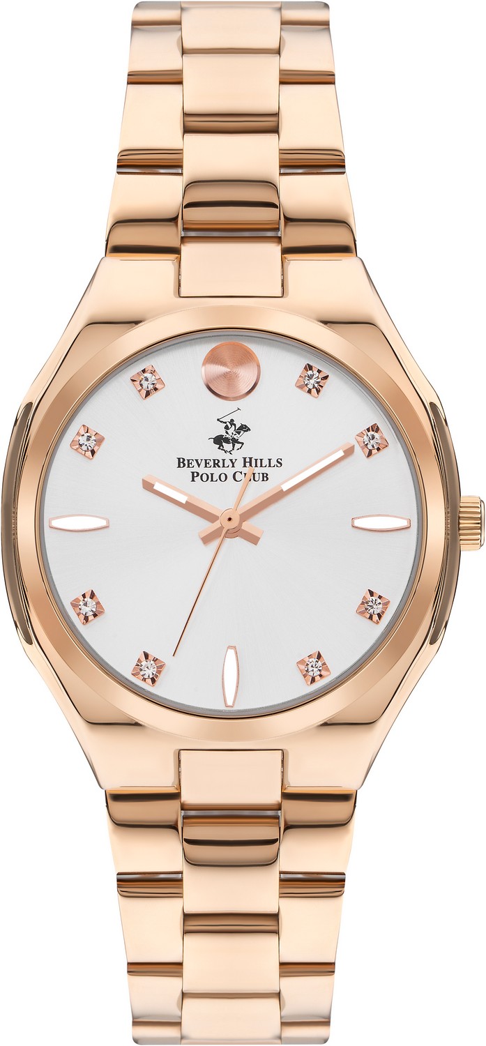 Часы BEVERLY HILLS POLO CLUB  BP3385C.430 Женские часы, кварцевый механизм, суперметалл с покрытием, 36 мм