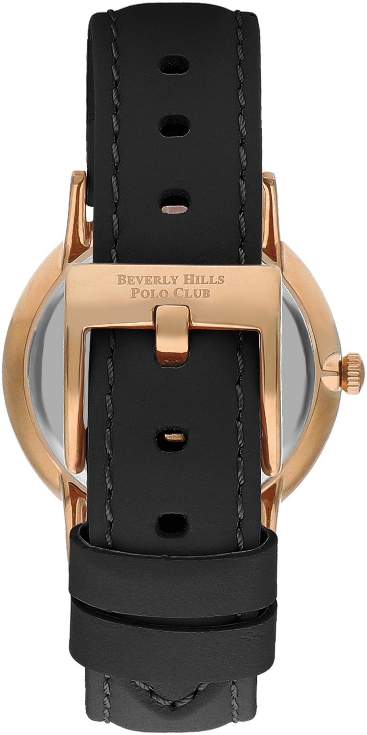 BEVERLY HILLS POLO CLUB  Женские часы, кварцевый механизм, суперметалл с покрытием, 36 мм