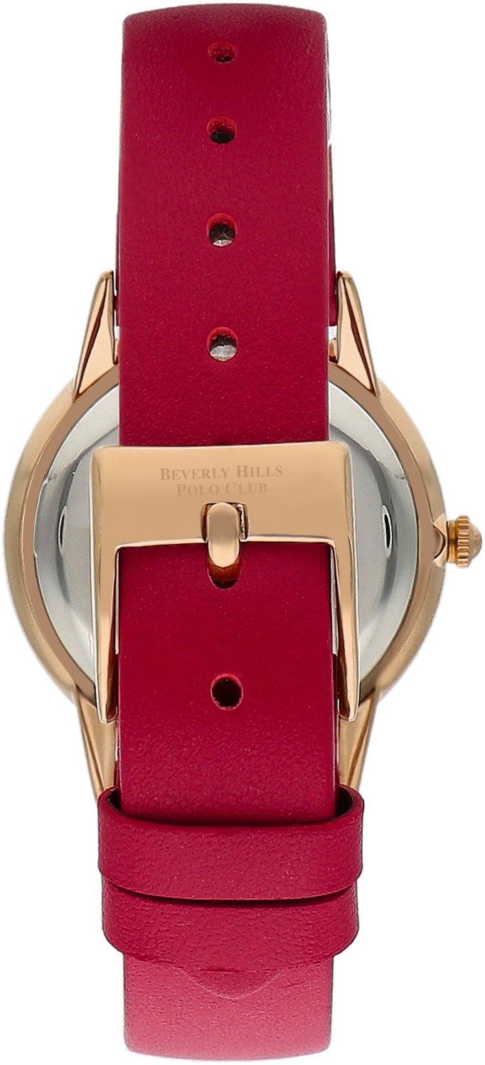 BEVERLY HILLS POLO CLUB  Женские часы, кварцевый механизм, суперметалл с покрытием, 33 мм