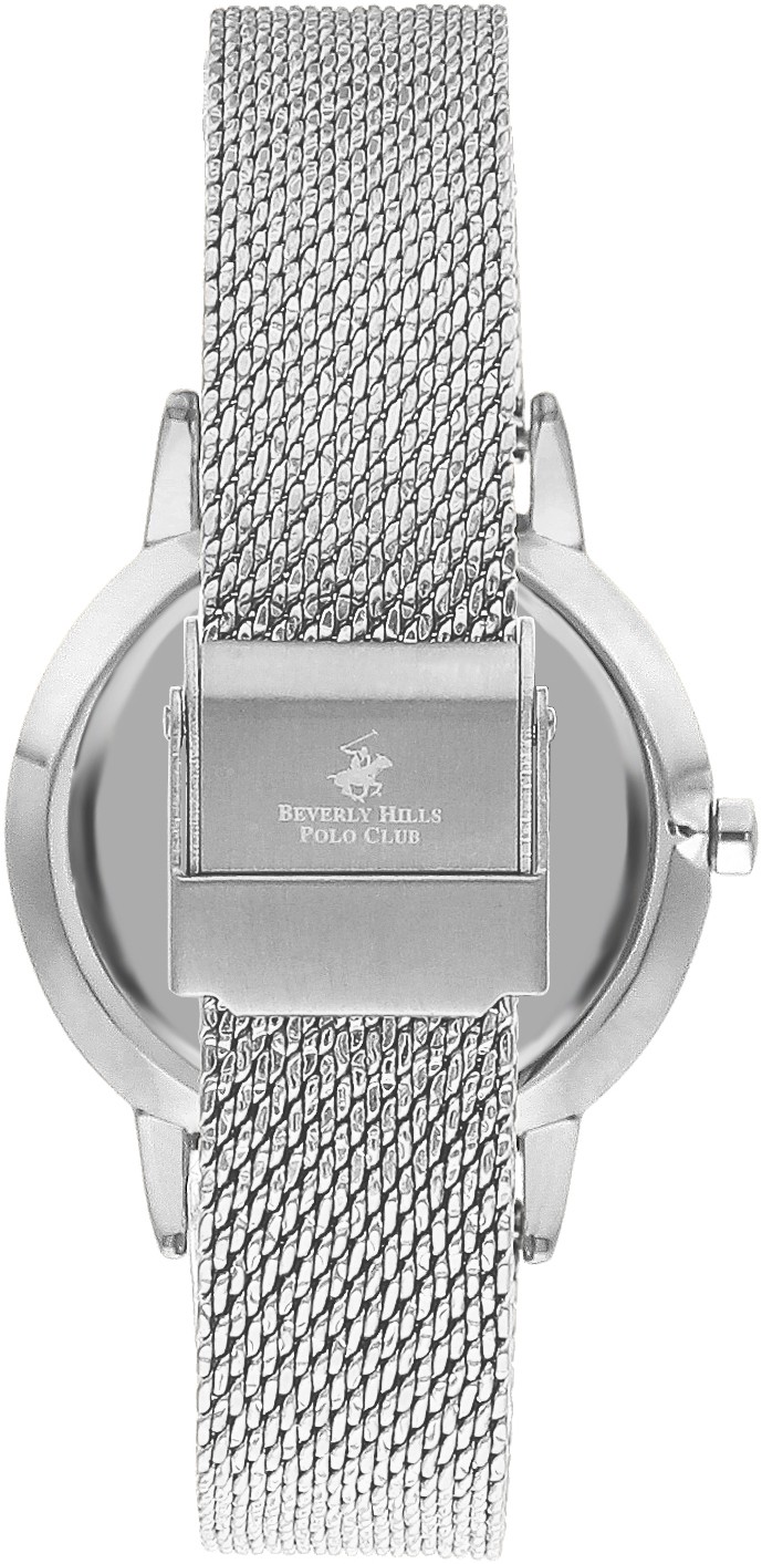 BEVERLY HILLS POLO CLUB  Женские часы, кварцевый механизм, суперметалл, 35 мм