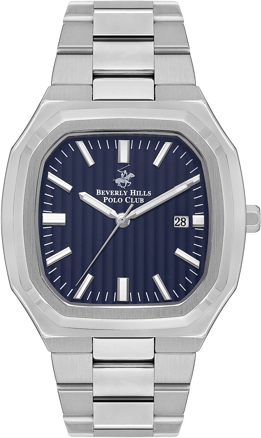 Часы BEVERLY HILLS POLO CLUB  BP3547X.390 Мужские часы, кварцевый механизм, сталь, 43х47 мм