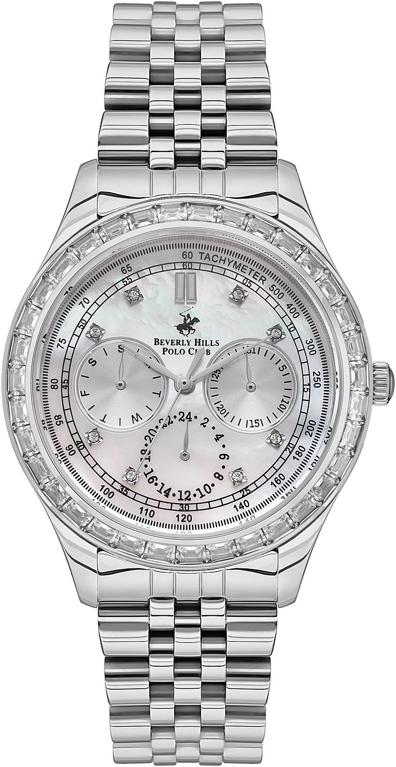 Часы BEVERLY HILLS POLO CLUB  BP3563X.320 Женские часы, кварцевый механизм, сталь, 36 мм